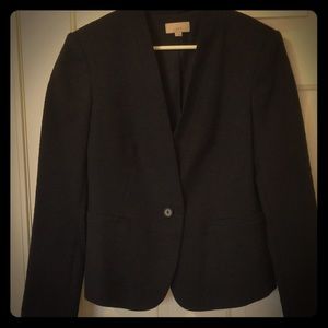 LOFT Navy Blazer Size 8